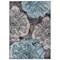 World Rug Gallery Contemporary Floral Design Non Shedding Soft Area Rug 5' x 7' Blue 400BLUE5x7 - alternate 5